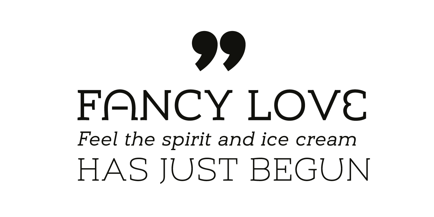 Example font Umba Slab Alt #4